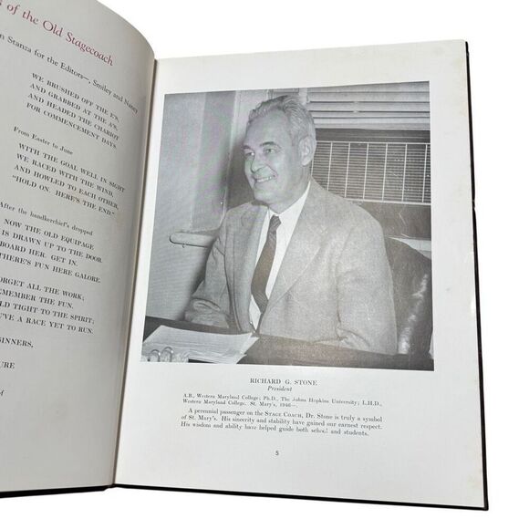 Saint Mary's School The Stagecoach 1956 Raleigh (N.C.) Yearbook - Picture 7 of 7